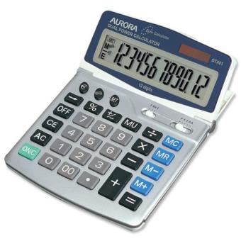 Import Royaume Uni Aurora DT401 Calculatrice de bureau Écran large et touche 