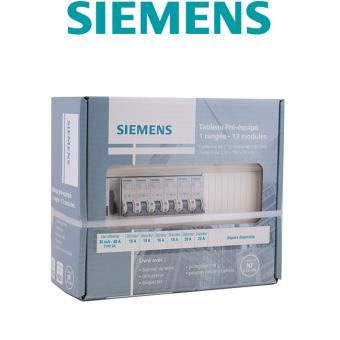 Siemens - tableau électrique pré-équipé 1 rangée - Équipements électriques  à la Fnac