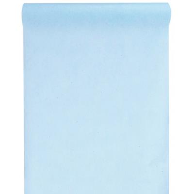 GENERIQUE Chemin de table intiss&eacute; uni 30 cm, Rouleau de 10 m&egrave;tres, Ciel