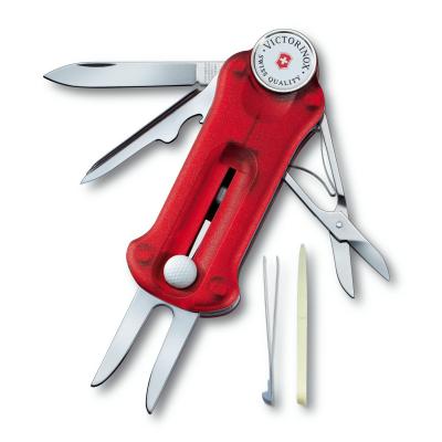 Couteau suisse Victorinox 7 pièces Golftool Rouge