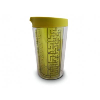 Mug exceptionnel avec un jeu de labyrinthe vert tasse mug thermosensible thermo réactif chaleur