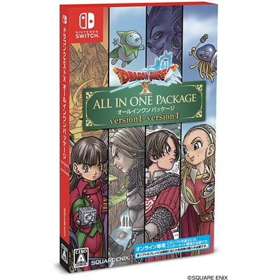 Dragon Quest X: All In One Package (version 1 - 4) Pour Nintendo Switch