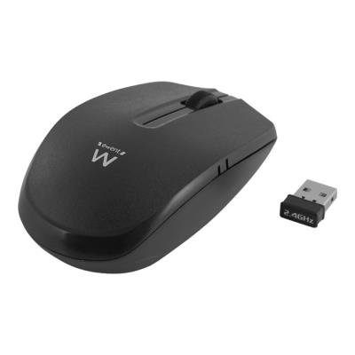 Ewent EW3222 - muis - 2.4 GHz - zwart