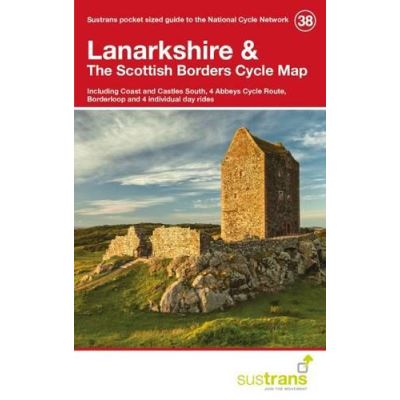 Lanarkshire & the Scottish Borders Cycle Map 38 (Pocket Sized Guide to the National Cycle Network) - [Version Originale]