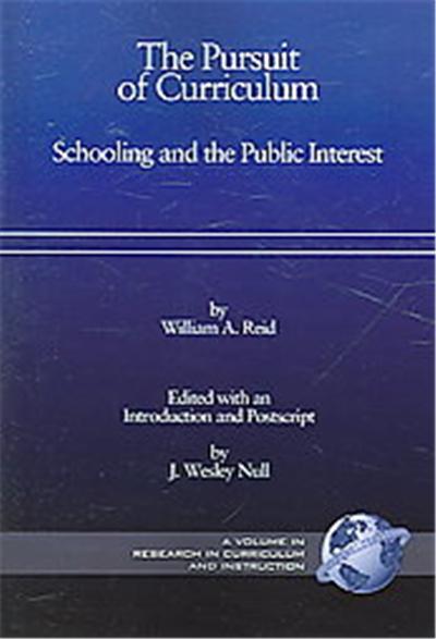 The Pursuit of Curriculum, Research in Curriculum and Instruction