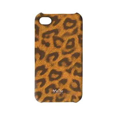 Coque pour Mobile Apple iPhone 4/4S, Motif Léopard Orange