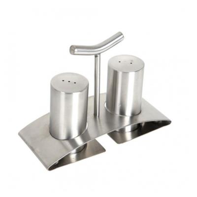 EQUINOX 502758 SALIÈRE & POIVRIÈRE INOX AVEC SUPPORT