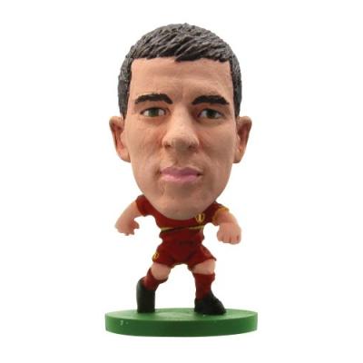 Soccerstarz - 400397 - figurine officielle - sport - léquipe de belgique - eden hazard dans sa tenue à domicile