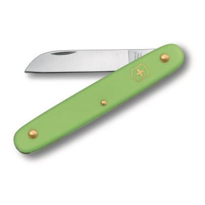 Couteau de jardin Victorinox sur carte, manche 10 cm, vert