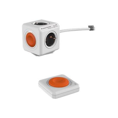 Allocacoc PowerCube Remote Extended + PowerRemote - voedingsverdeeleenheid