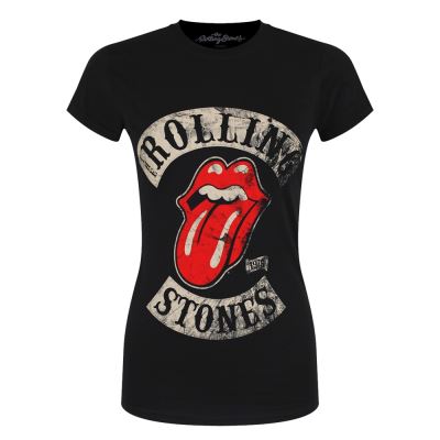 red rolling stones shirt