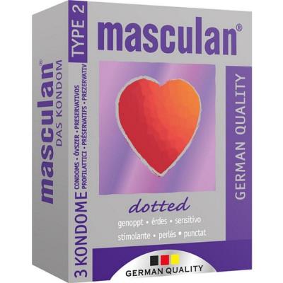 Préservatifs Masculan Dotted X 3