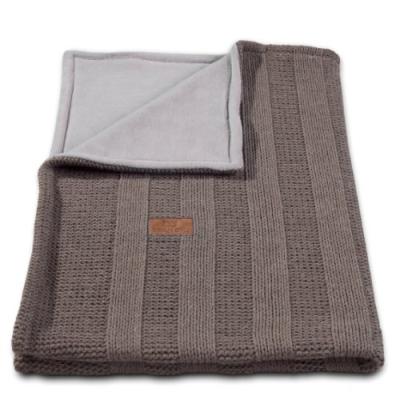 baby's only - couverture robust côte beige (75 x 100 cm) - beige