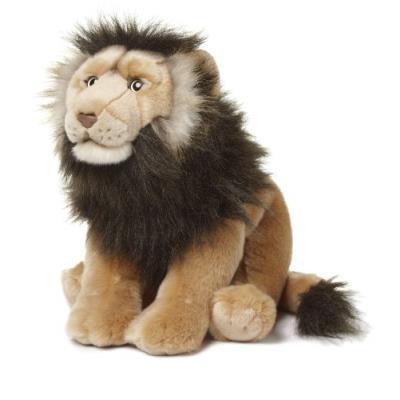 WWF - 23192001 - PELUCHE - LION SAUVAGE - 40 CM