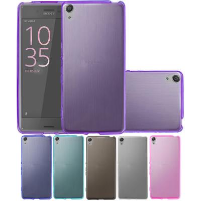 Sony Xperia X - X Dual Etui Housse Coque de protection Ultra Fine Silicone TPU Gel Pour Sony Xperia X - X Dual (Jelly - Violet)