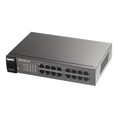 Zyxel ES-1100-16P - commutateur - 16 ports - non géré