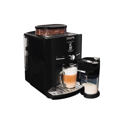 Expresso Seb Krups Quattro Force EA82FE Latt'Espress - Machine à café  automatique avec buse vapeur "Cappuccino" - 15 bar - argent/noir