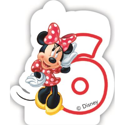 Bougie 6 ans Minnie café™