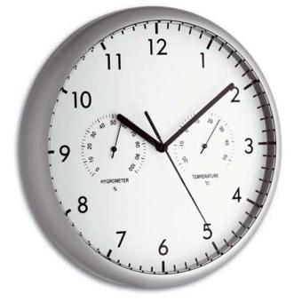 Tfa dostmann 98.1072 horloge murale avec thermomètre et hygromètre - 1