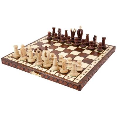 Jeu d'échecs en bois san marco - 30 x 30 cm