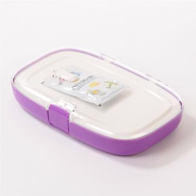 Compleat - Boîte Repas Bento Clean Avec Stickers Parme