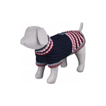 Pullover Pinerolo, S: 36 Cm, Bleu/Rouge/Blanc - Mon Animalerie - 1