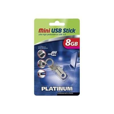 BestMedia Platinum HighSpeed Mini USB Stick - USB-flashstation - 8 GB