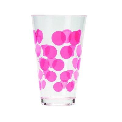 Zak designs - Verre Dot Dot 30 cl - Fuchsia