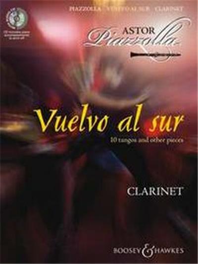 Piazzolla Astor Vuelvol A Sur Clarinette/Piano +Cd