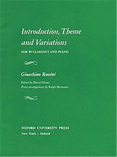 Introduction, Theme, and Variations