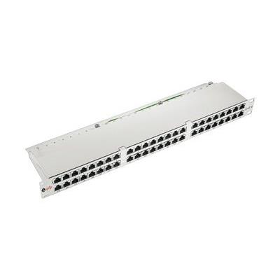 equip - Patchpaneel - lichtgrijs, RAL 7035 - 1U - 19 - 48 poorten