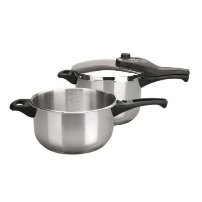 Lacor lot de 2 autocuiseurs