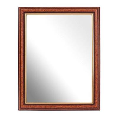 Inov8 8 x 15 cm Lot de 4 miroirs traditionnels Chêne clair