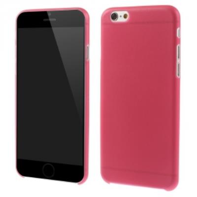 Coque Skin rouge mat aspect givré pour iPhone 6s