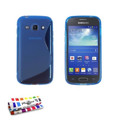 Coque Souple ORIGINALE Ultra Fine Bleu ,  Le S,   Premium de MUZZANO pour SAMSUNG GALAXY S7272