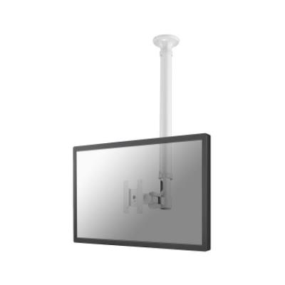 Neomounts FPMA-C100WHITE Support de plafond pour écran de 10-30" - h79-129 cm
