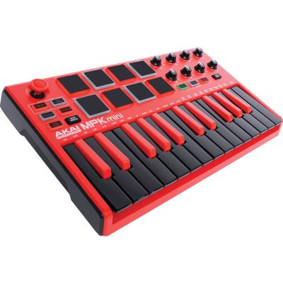 Claviers-Maitres Akai Mpk Mini Mkii Red 25/49 Touches