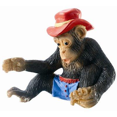 Figurine Singe - Bébé Anton avec chapeau et short