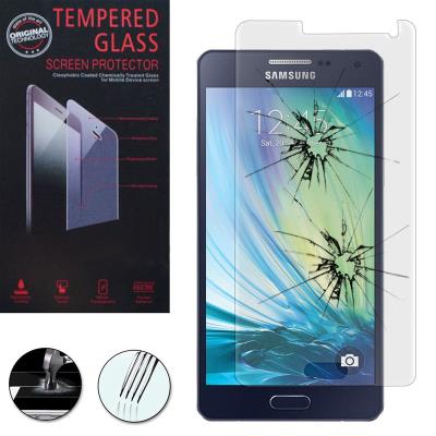 Film Vitre verre Trempé de protection d'écran pour Samsung Galaxy A5 SM-A500F - TRANSPARENT
