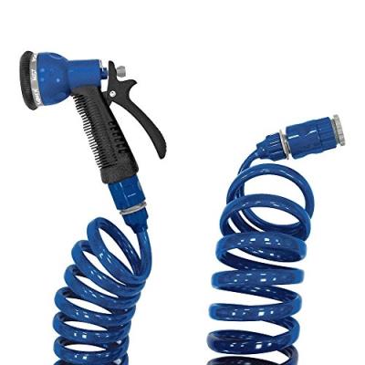 Tatay 0058001 Kit De Tuyau Spirale 15 M Plastique Bleu