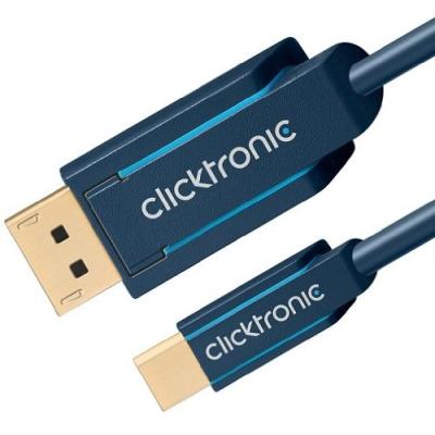Clicktronic casual câble adaptateur mini displayport vers displayport 1 m