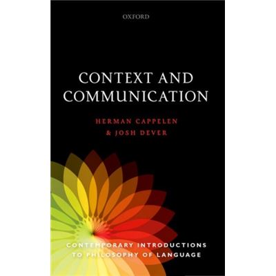 Context And Communication (Contemporary Introductions To Philosophy Of Language) (Paperback)