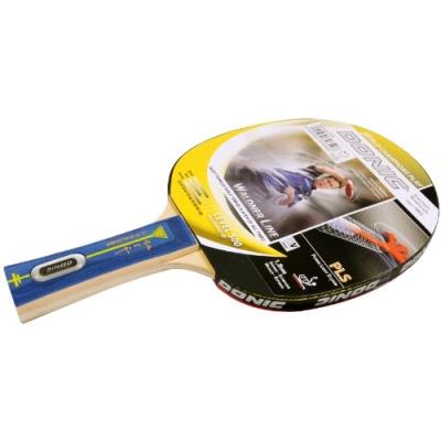 Skidskrot waldner 500 raquette de tennis de table unisexe jaune gris 26 cm