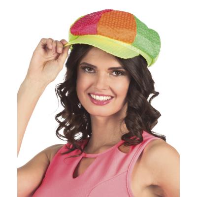 Casquette multicolore adulte taille unique