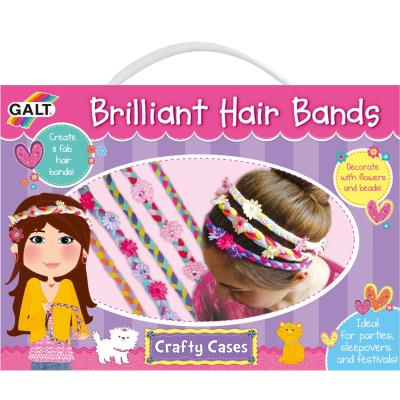 Galt - Brilliant Hair Bands - Kit Créatif de Bandeaux pour Cheveux