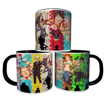Mug Personnalisé One Piece - Tasse à Café Céramique 325 Ml - Blanc - Neuf Sous Emballage