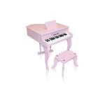 Piano à queue électronique 37 touches multifonctions avec micro haut  parleur rose - Conforama