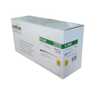 GENERINK H.124AY - geel - gereviseerd - tonercartridge (alternatief voor: HP 124A, Canon EP-707Y)