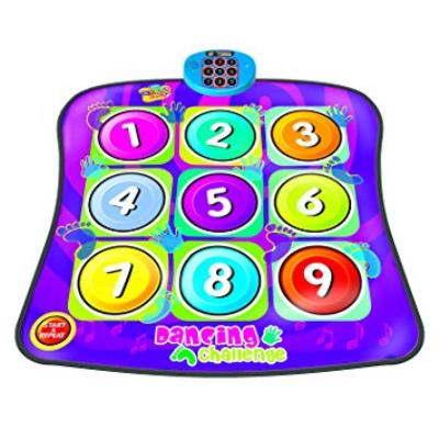 CP Toys by Constructive Playthings - Dancing Challenge Rhythm and Beat Play Mat - Ages 3+ by Constructive Playthings