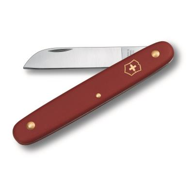 Couteau de jardin Victorinox, manche 10 cm rouge